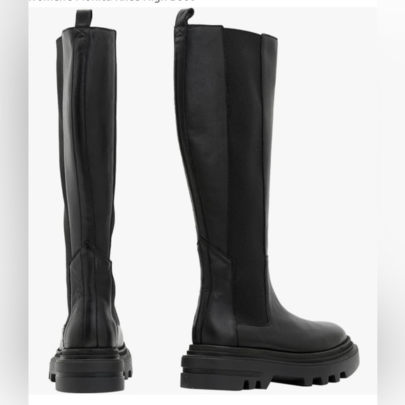 All Saints Women's Monica Knee High Boot Sz 7 NWOB - Picture 9 of 14